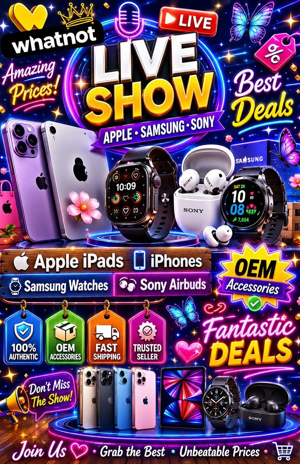 Thumbnail for live show