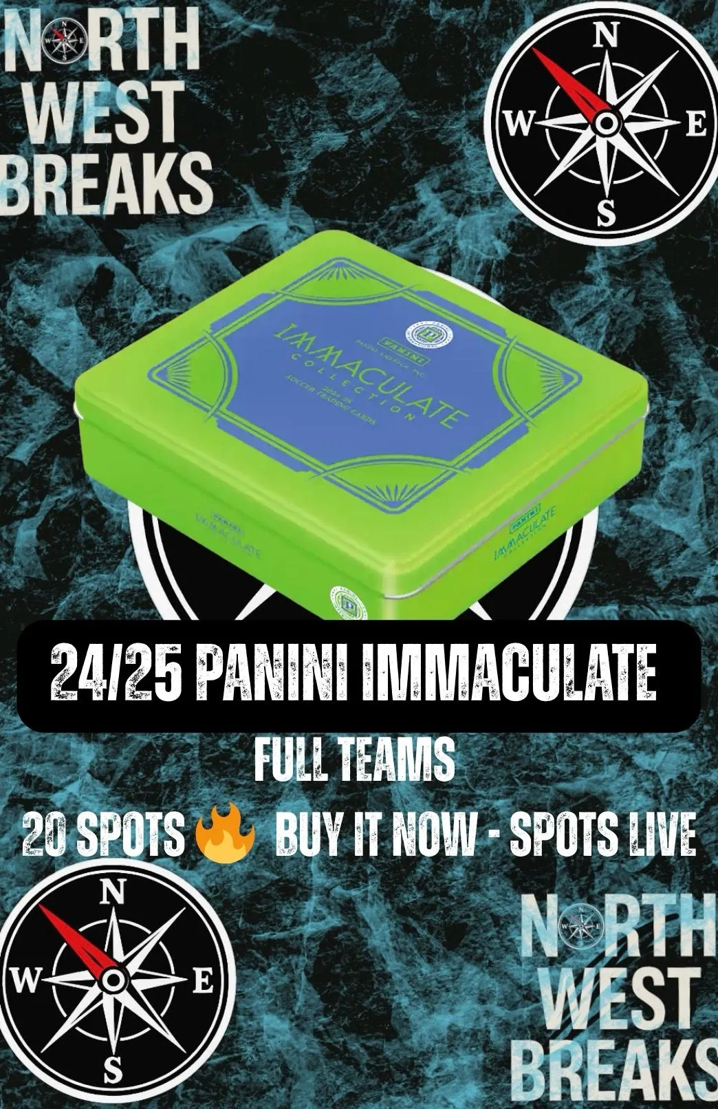 24/25 Panini Immaculate FULL TEAMS 🔥