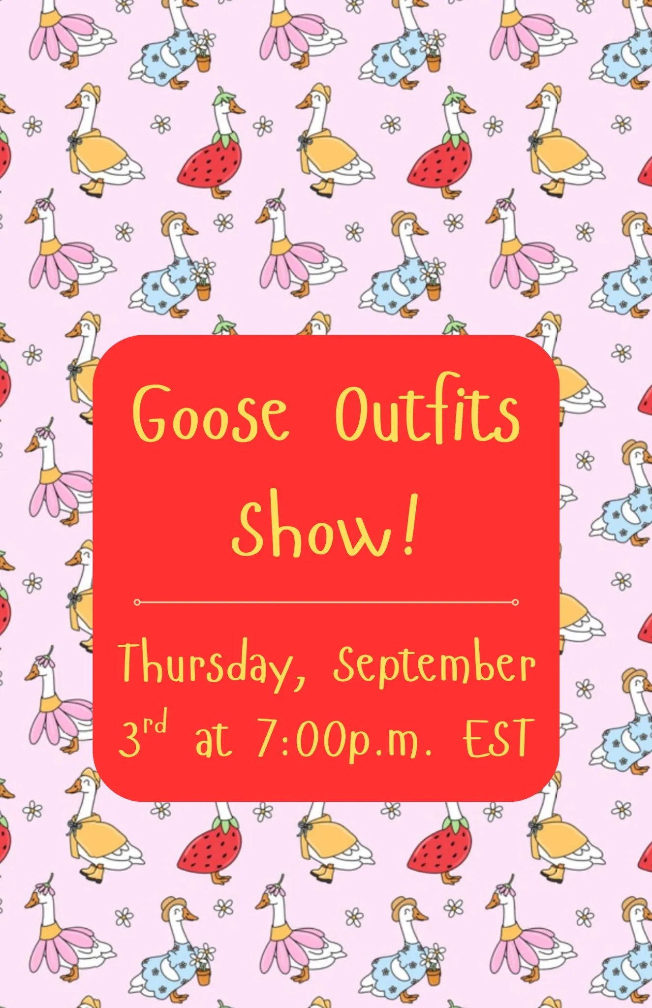 Thumbnail for live show
