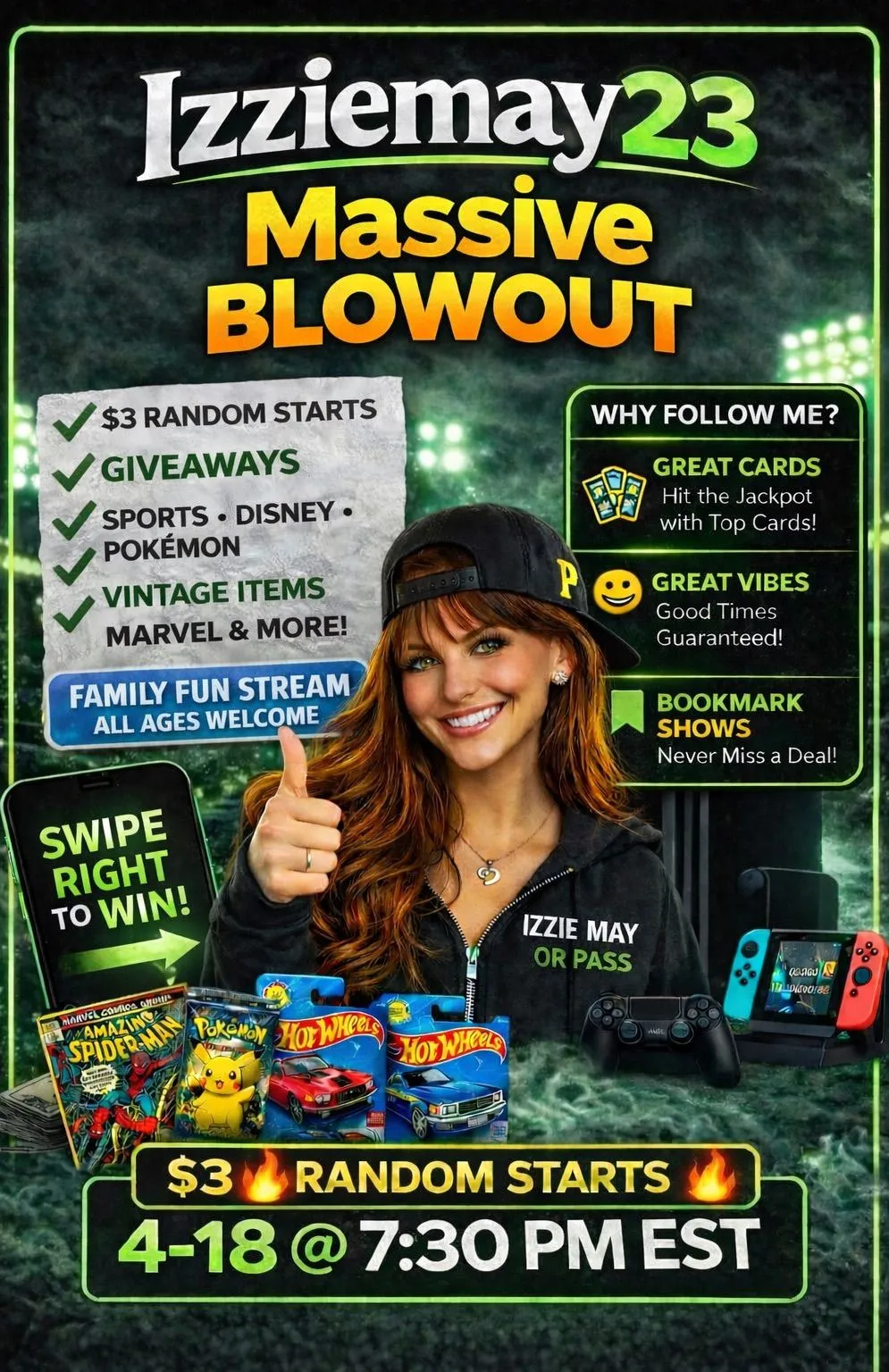 Thumbnail for live show