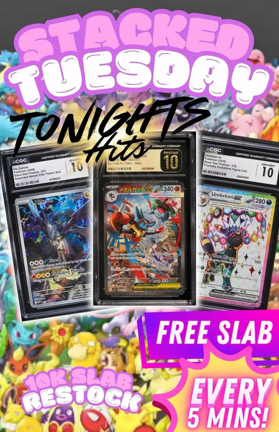 Thumbnail for live show