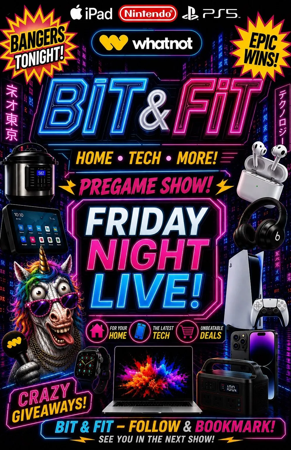 Thumbnail for live show