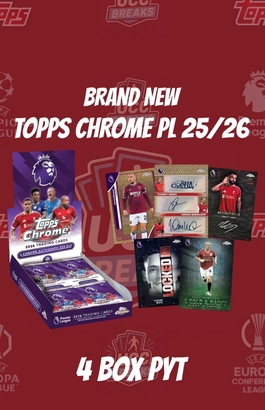 BRAND NEW* TOPPS PL CHROME 2025/26