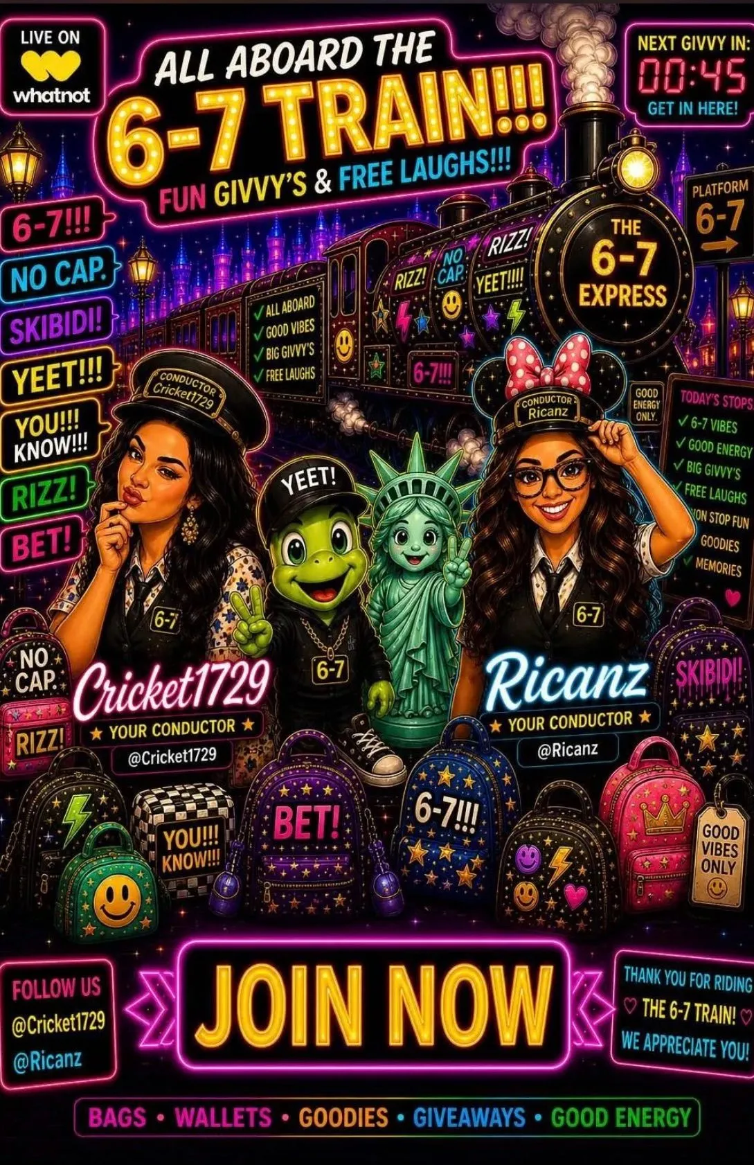 Thumbnail for live show