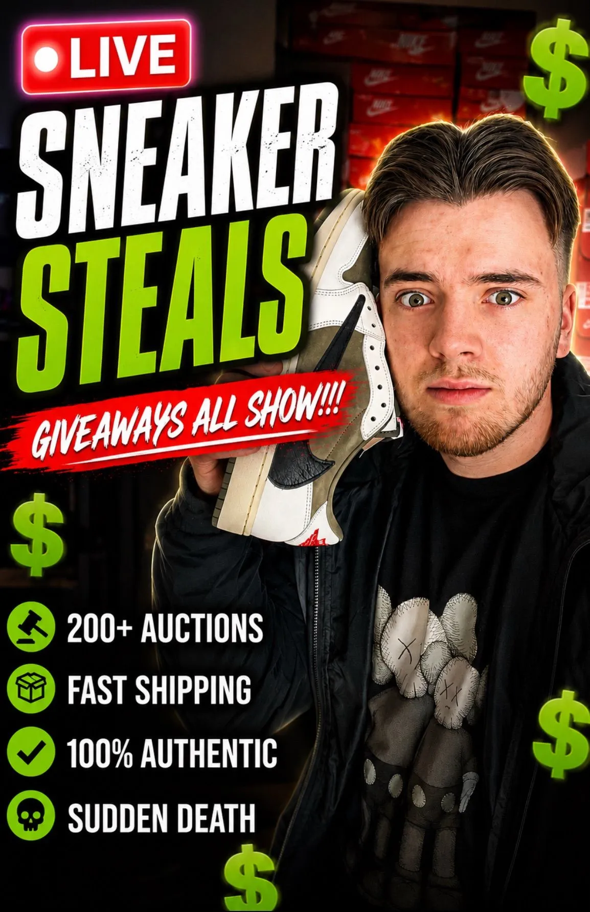 Thumbnail for live show