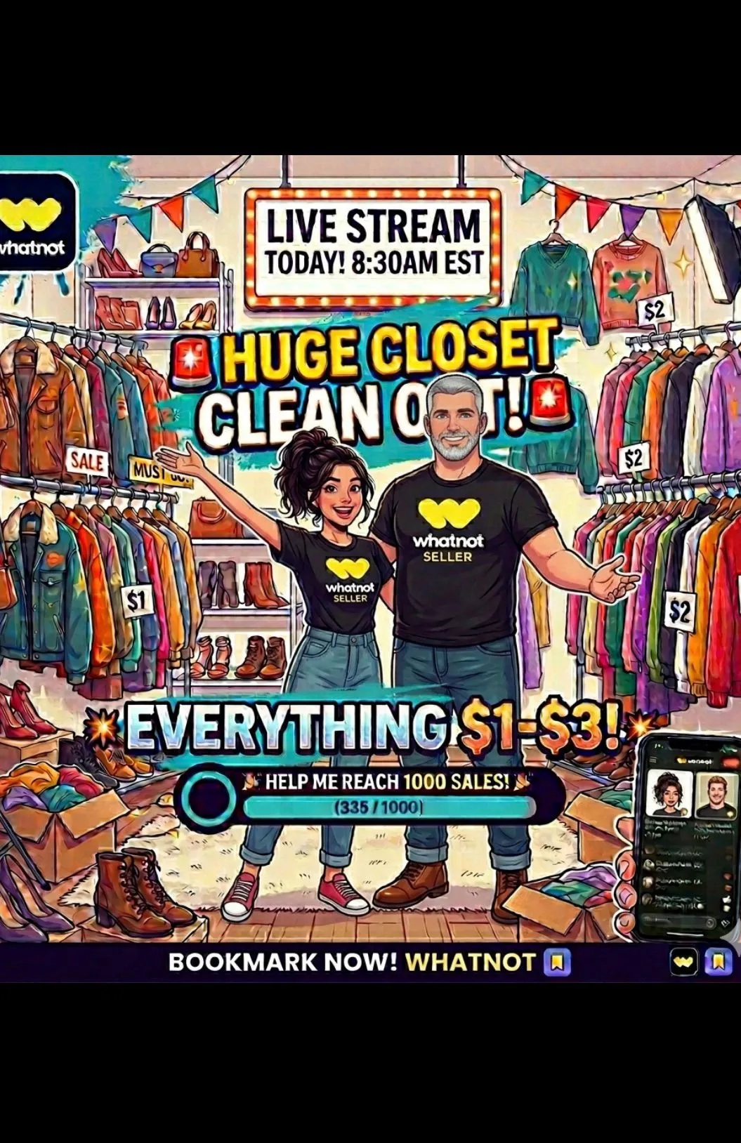 Thumbnail for live show