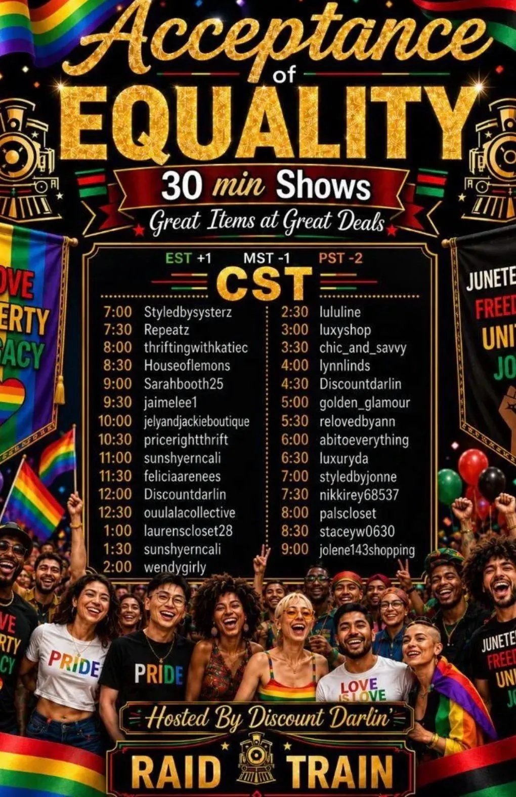 Thumbnail for live show