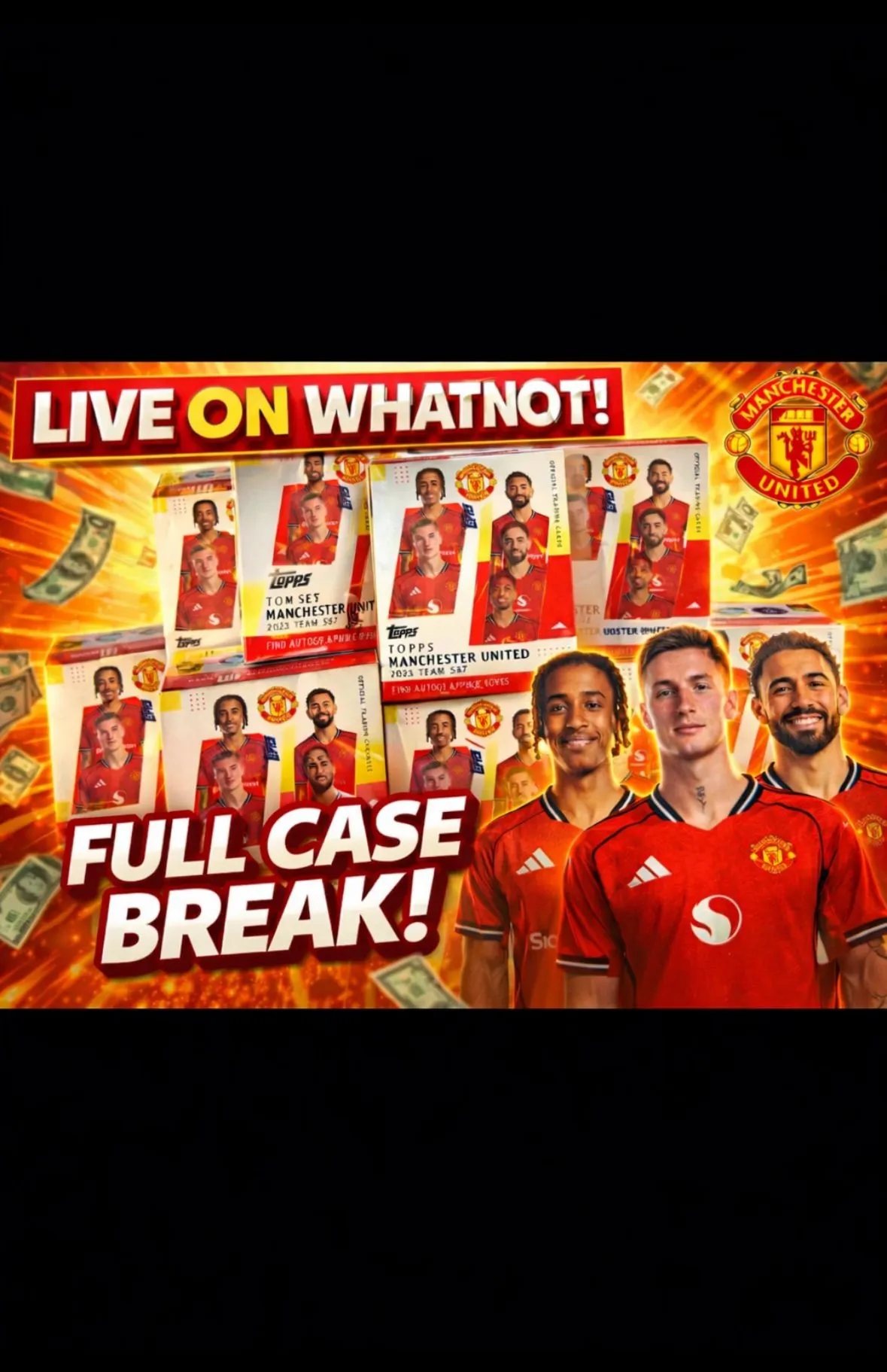 CASE BREAK MANCHESTER UNITED TEAM SET!!!