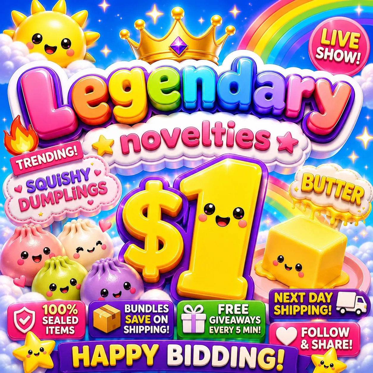 Thumbnail for live show