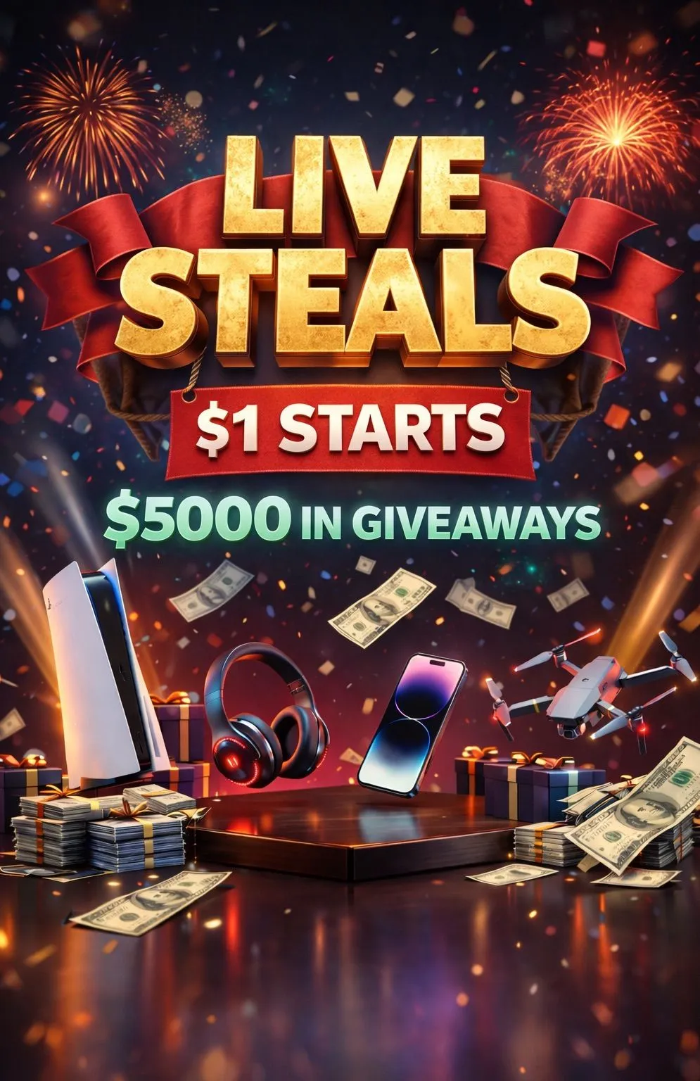 Thumbnail for live show