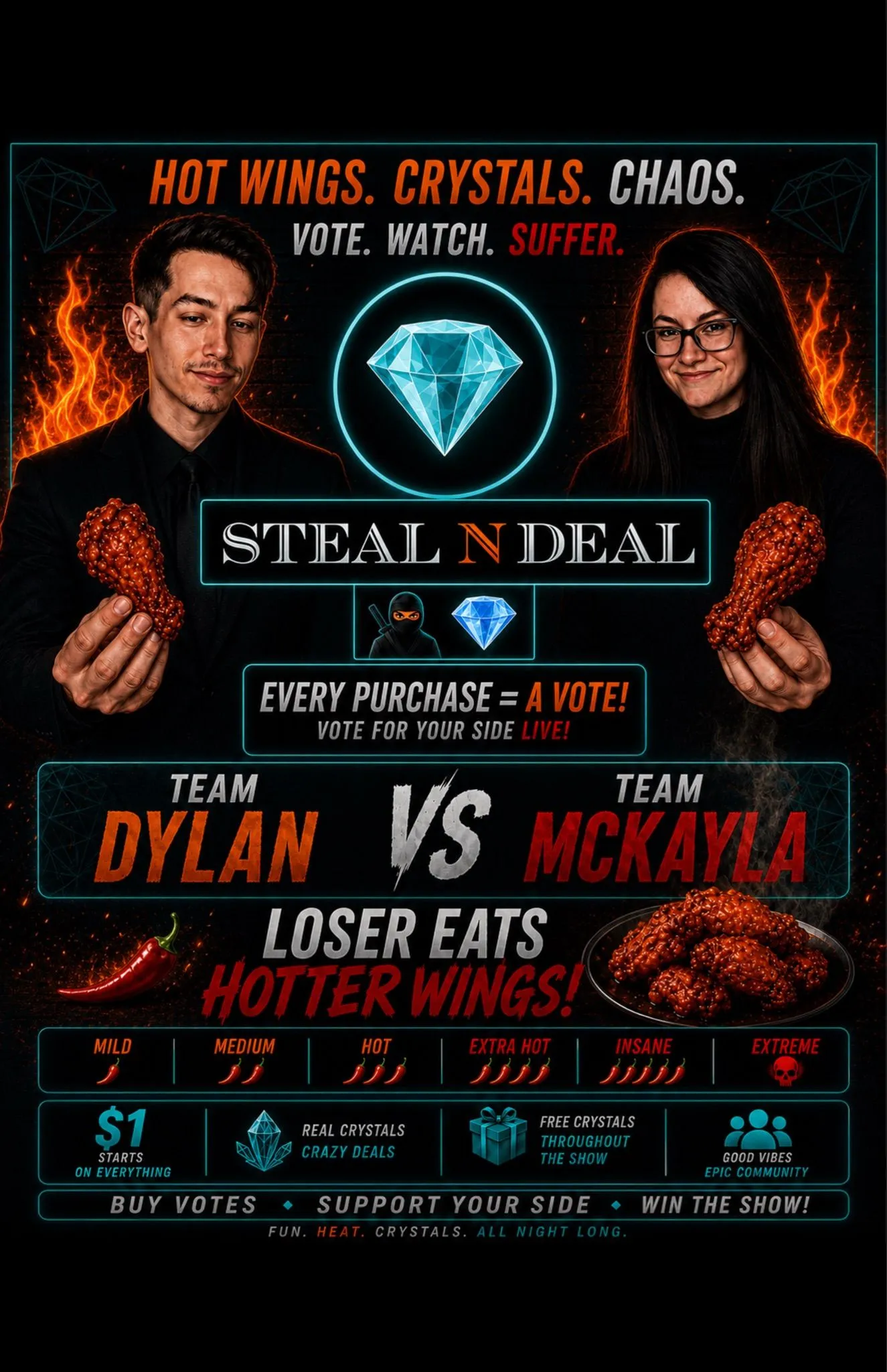 Thumbnail for live show