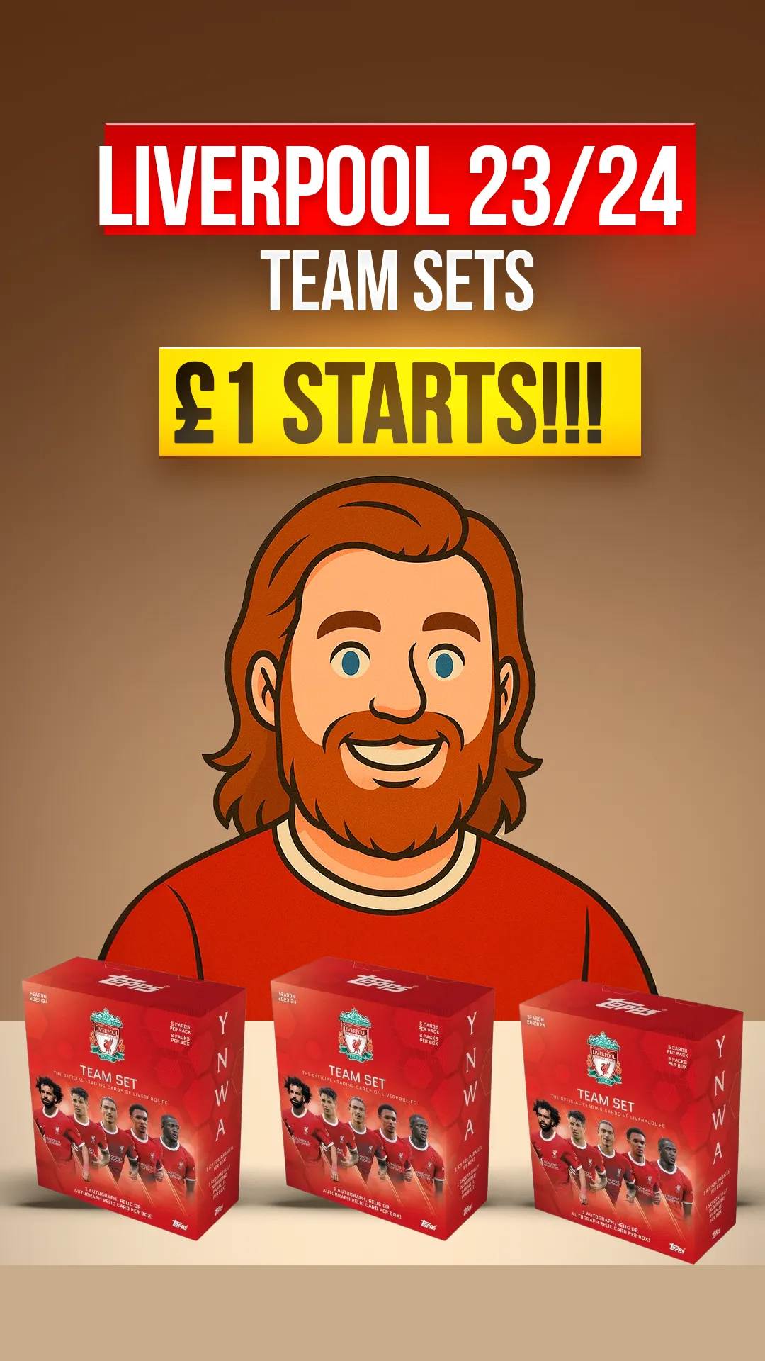 Liverpool 2023/2024 Team Sets - Auto/Relic Guranteeed!!!