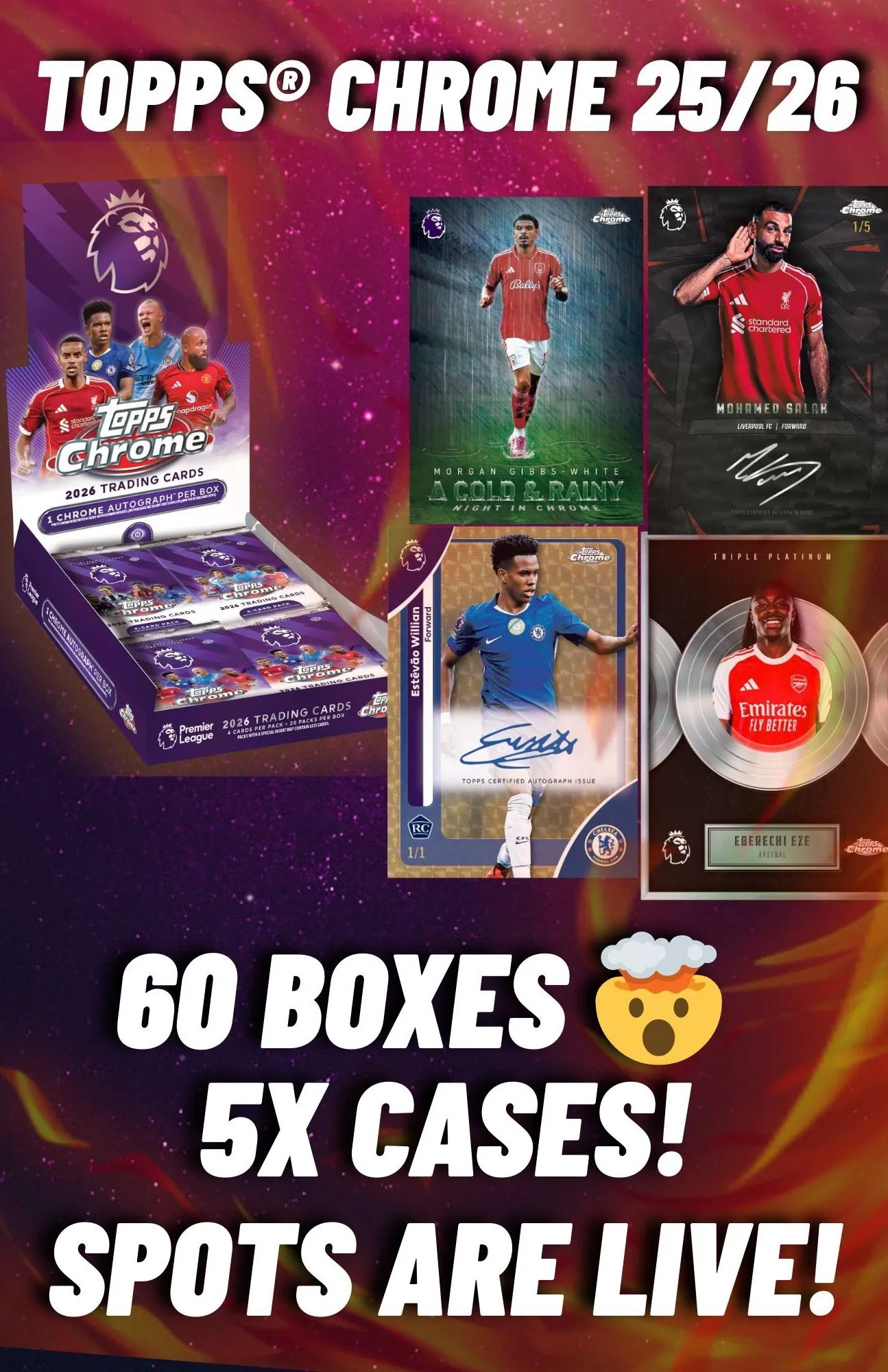 PREM CHROME 5x CASE BREAK🔥