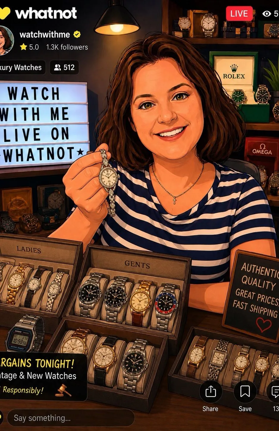 Thumbnail for live show