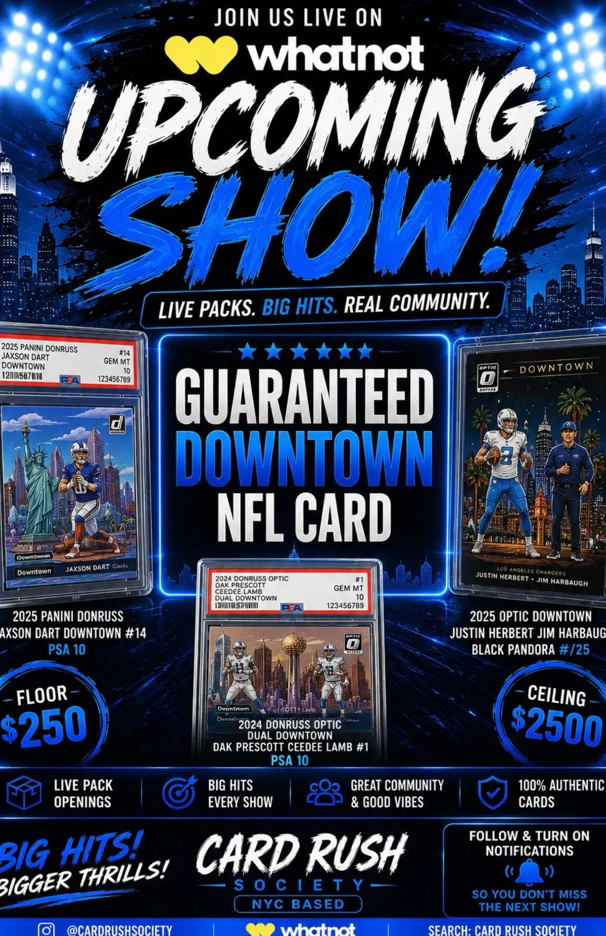 Thumbnail for live show