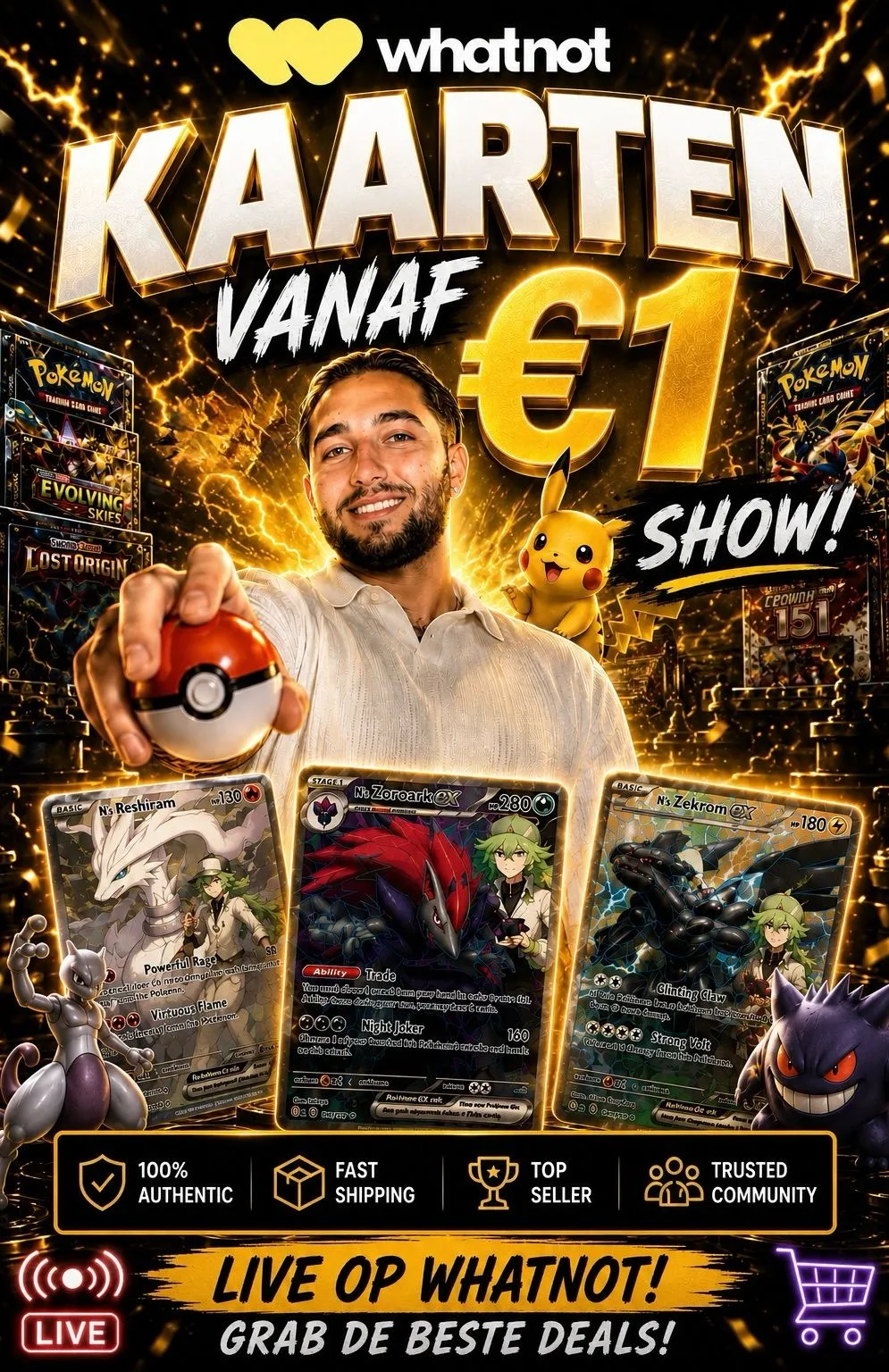 Thumbnail for live show