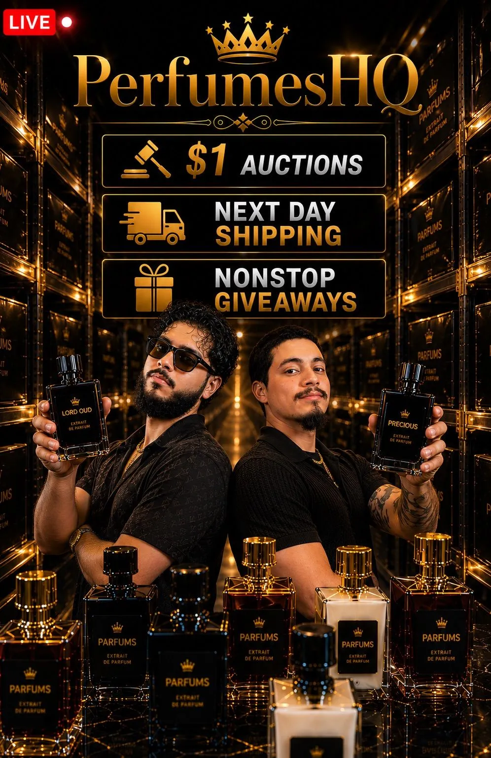 Thumbnail for live show