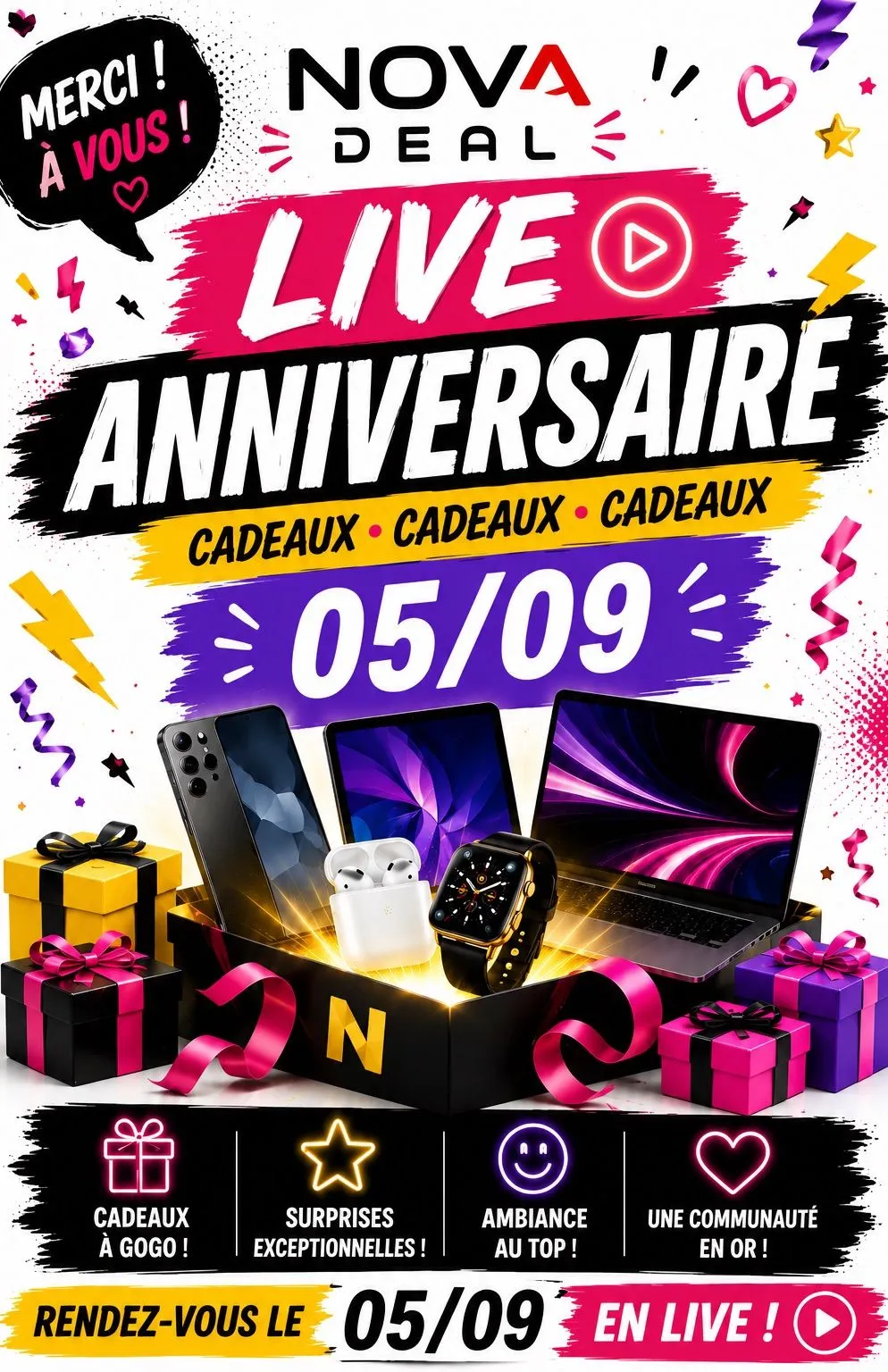 Thumbnail for live show