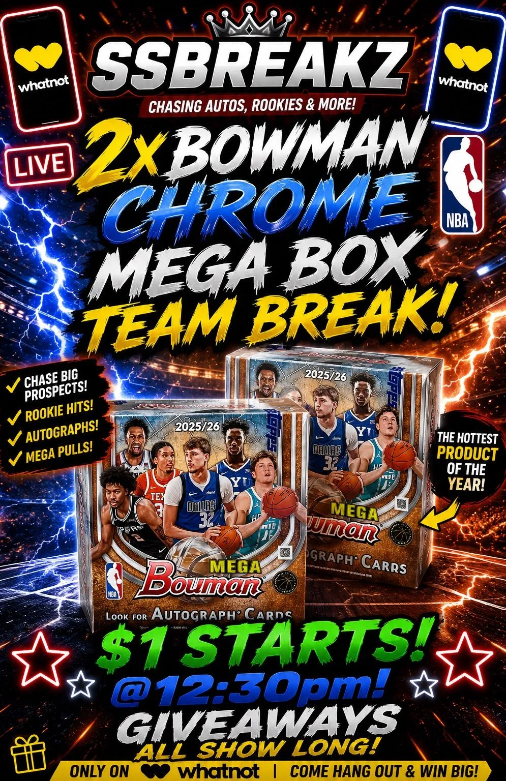 Thumbnail for live show
