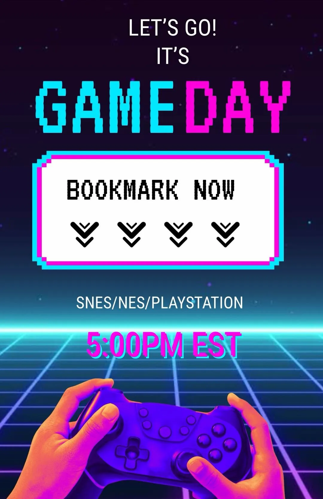 Thumbnail for live show