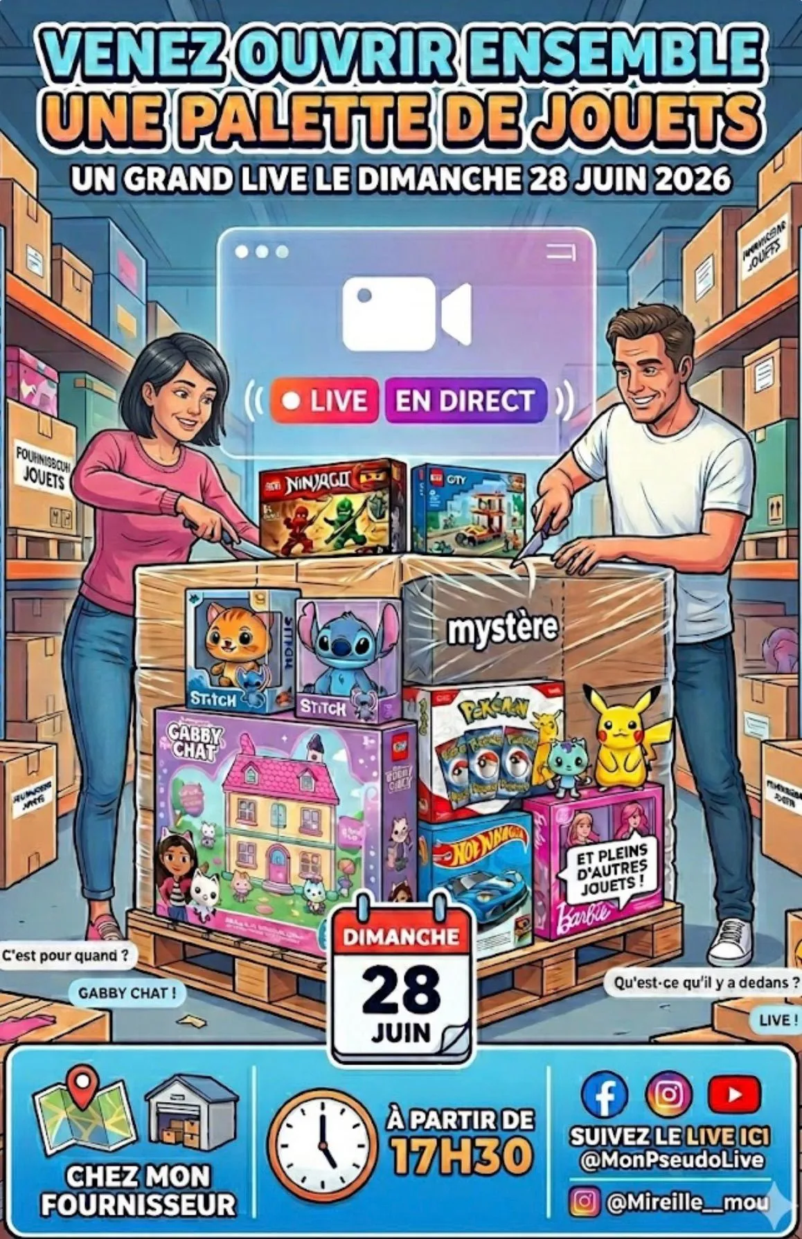 Thumbnail for live show