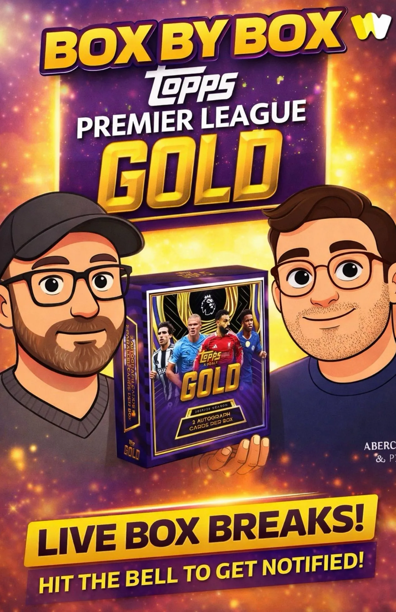 💥 TOPPS GOLD BOX BY BOX 💥