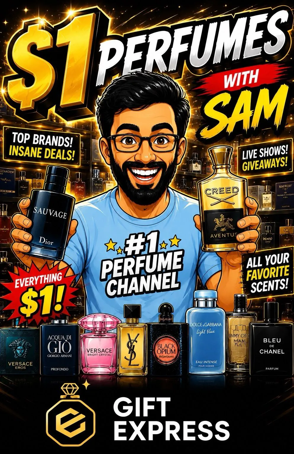 Thumbnail for live show