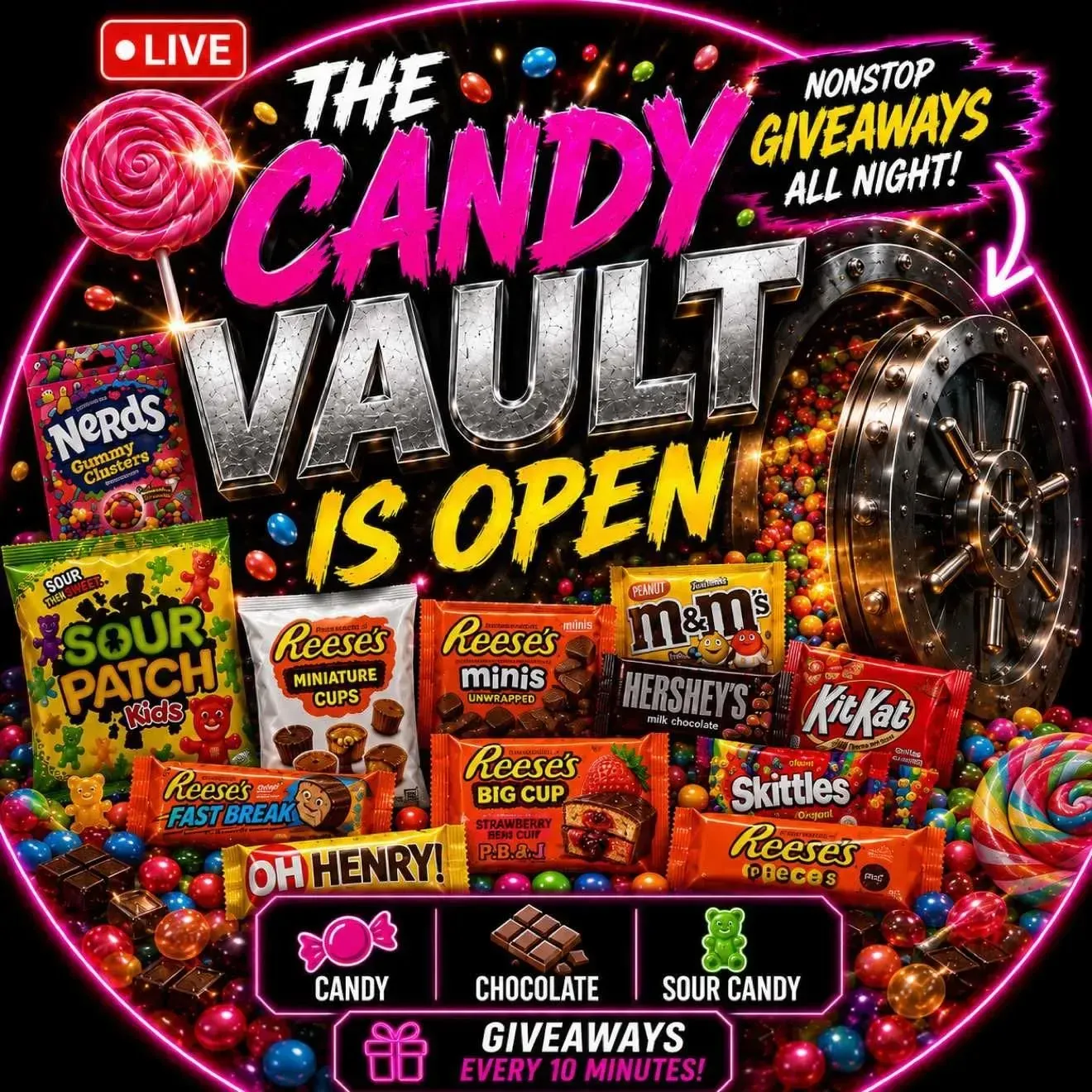 Thumbnail for live show