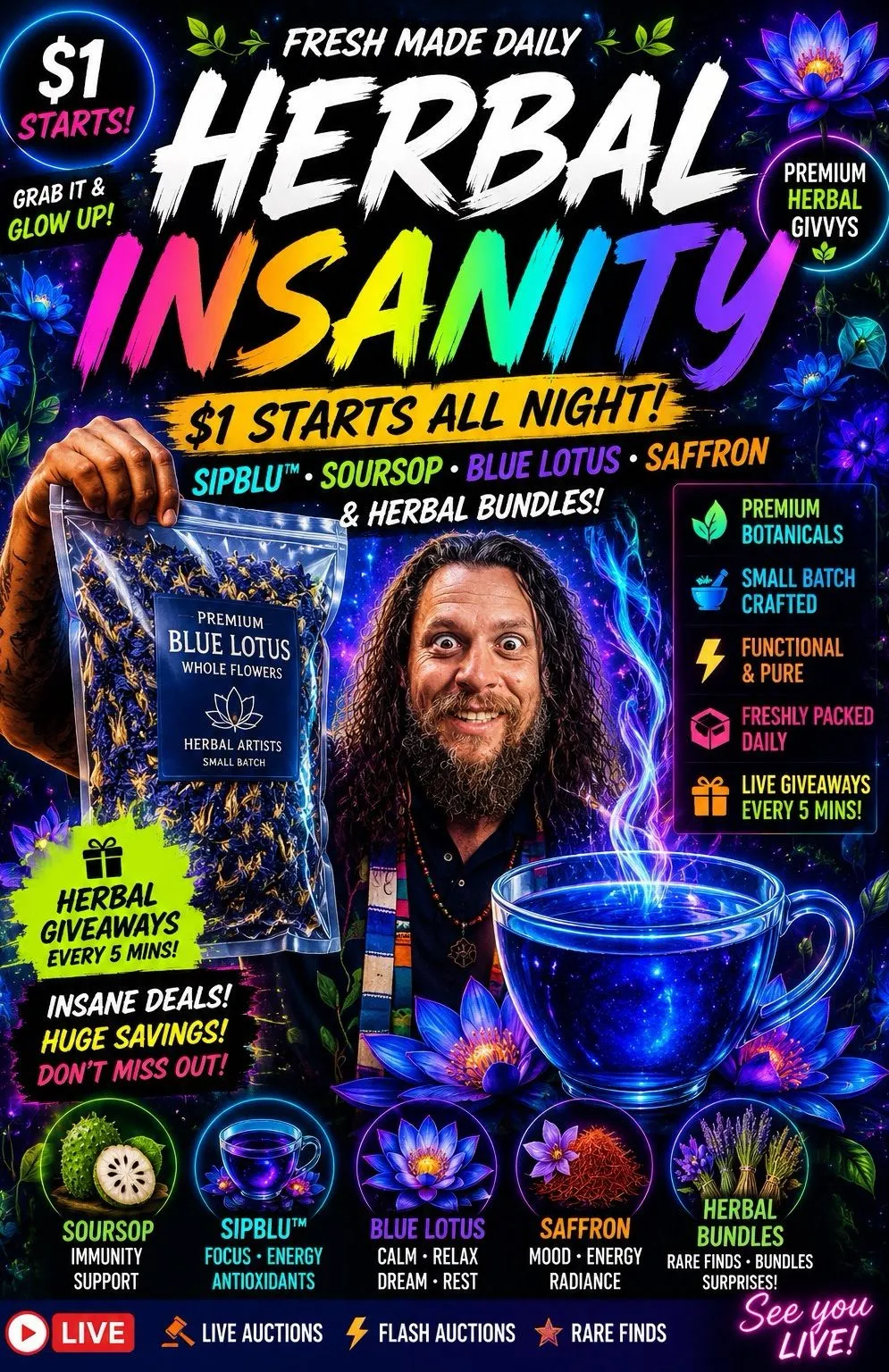 Thumbnail for live show