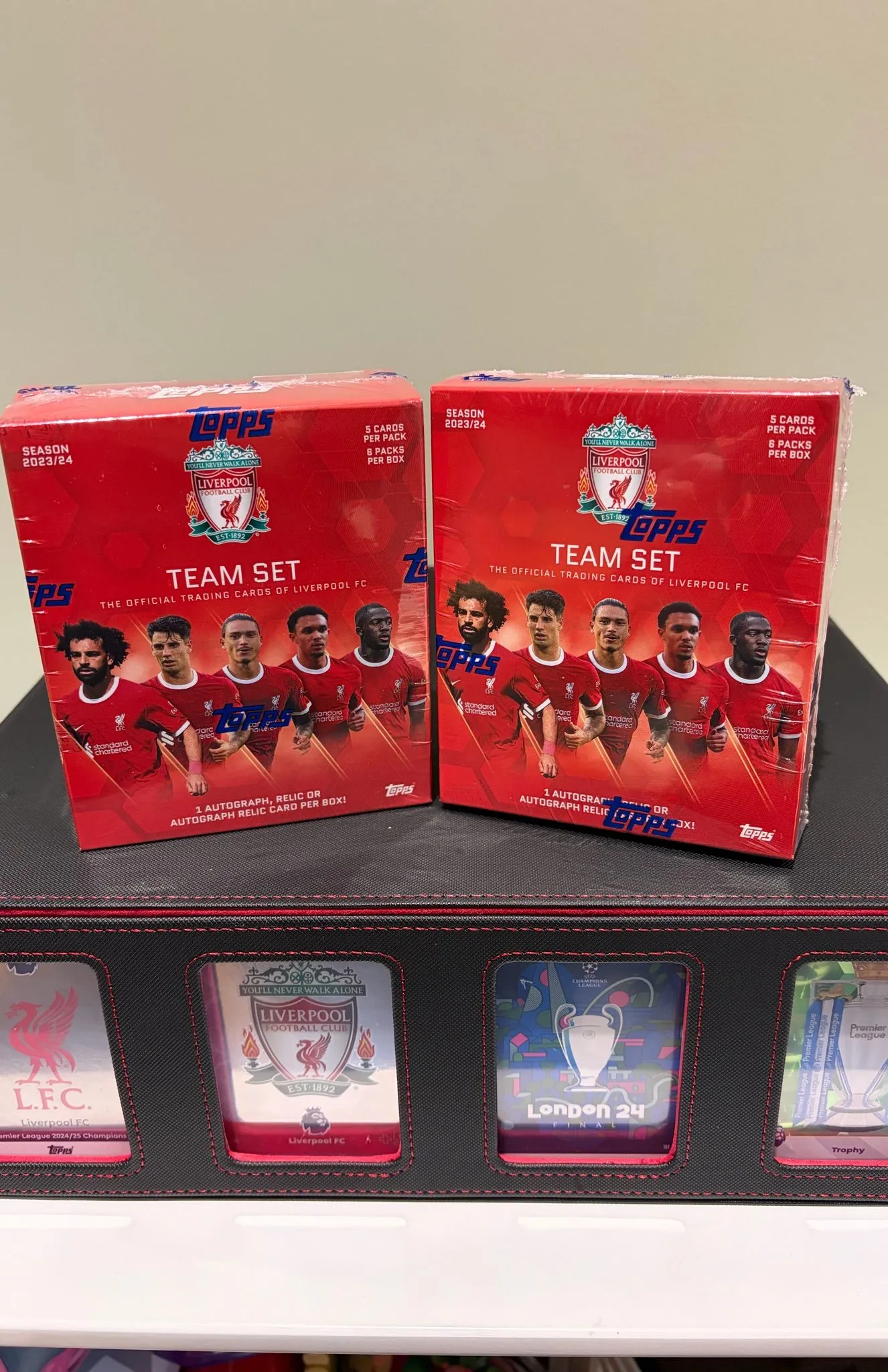 Double Box! Liverpool Team Set!!