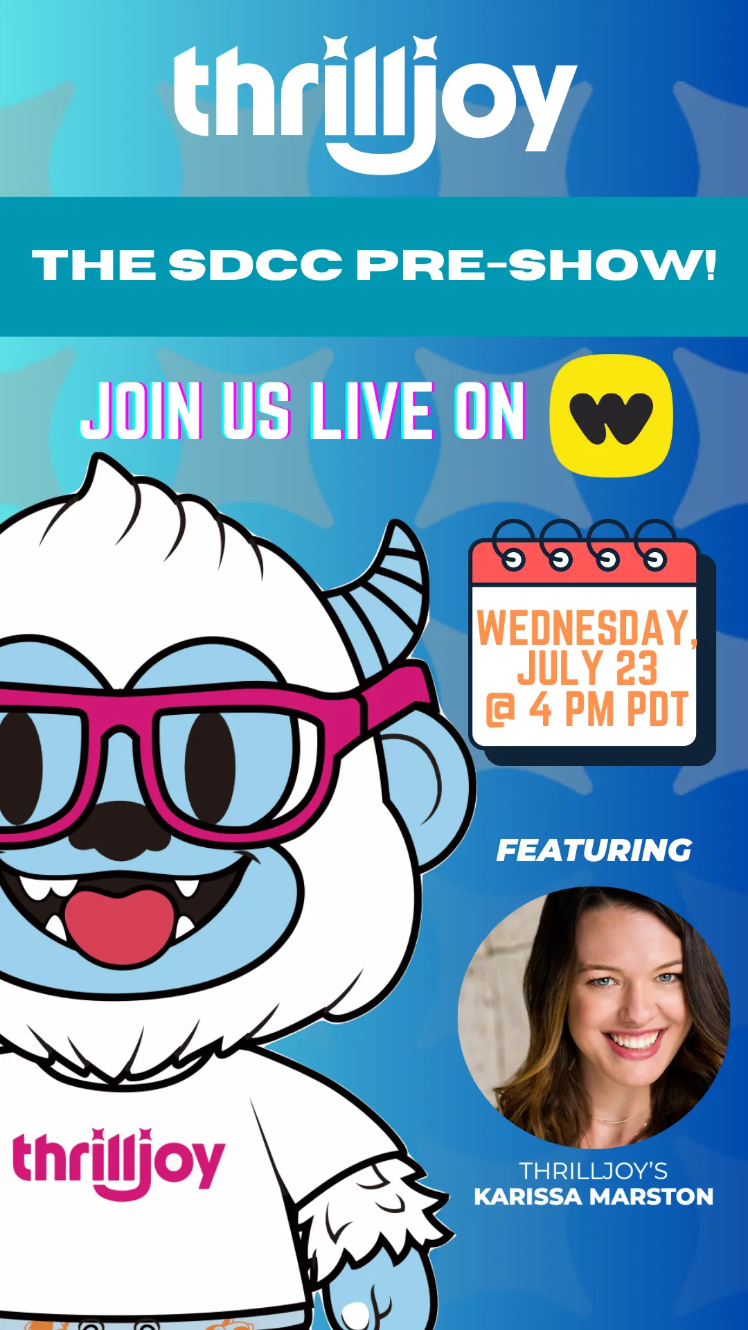 Thumbnail for live show