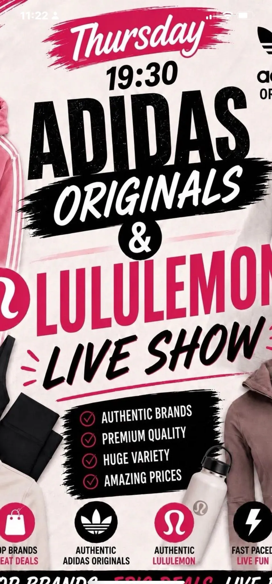 Thumbnail for live show