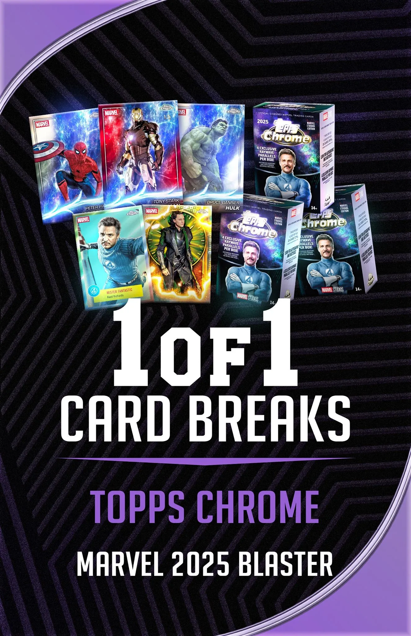 Topps Marvel Chrome Blasters 2025 with Dan