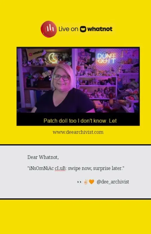 Thumbnail for live show
