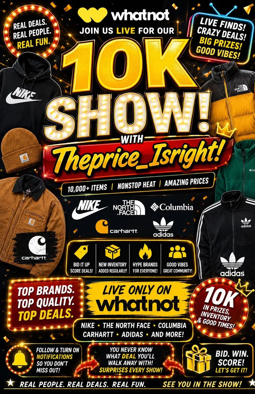 Thumbnail for live show