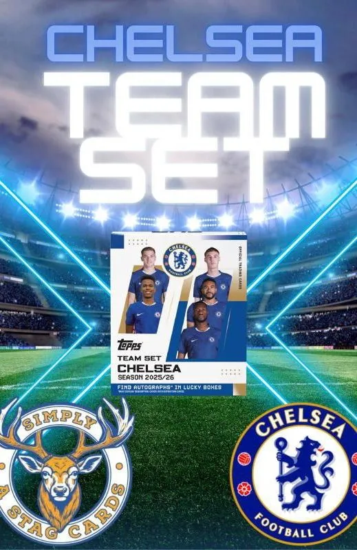 Topps Chelsea Team Set double boxer