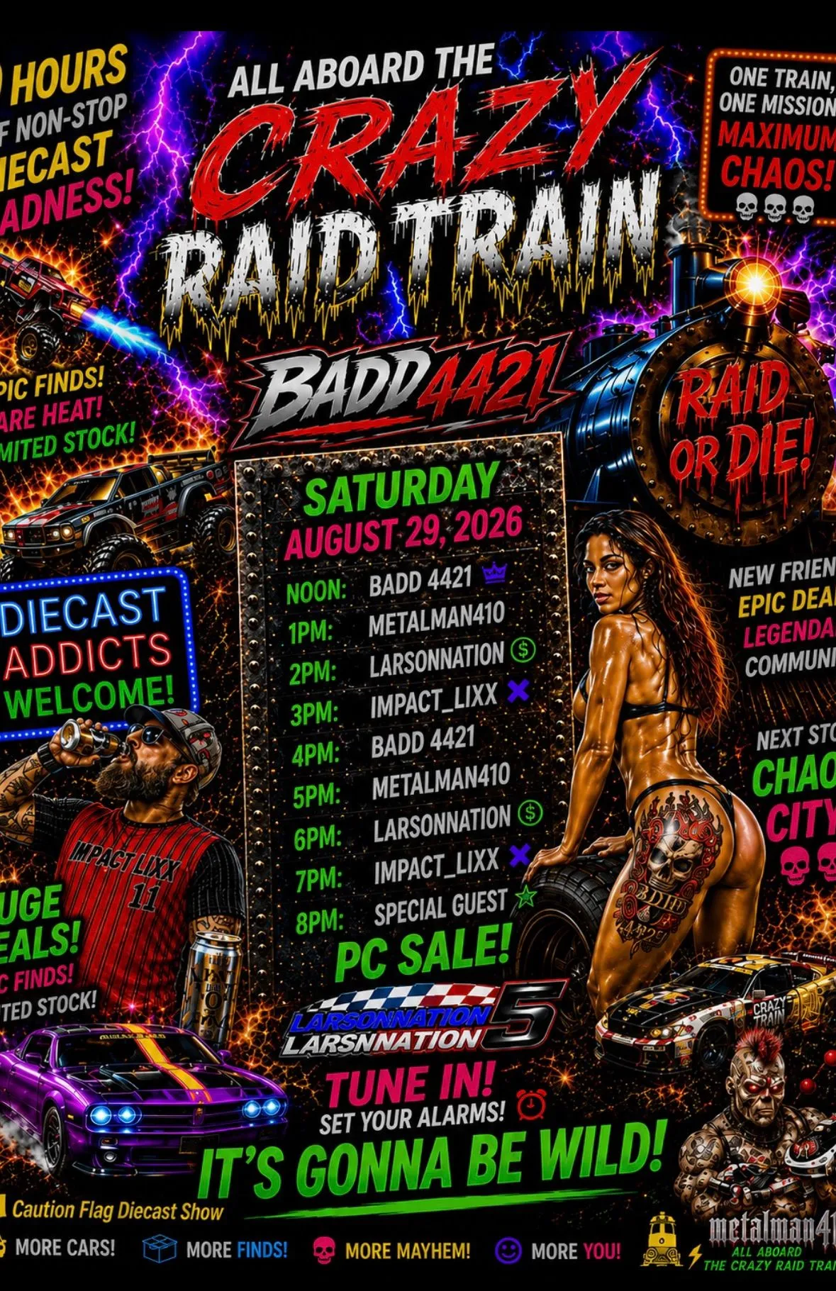 Thumbnail for live show