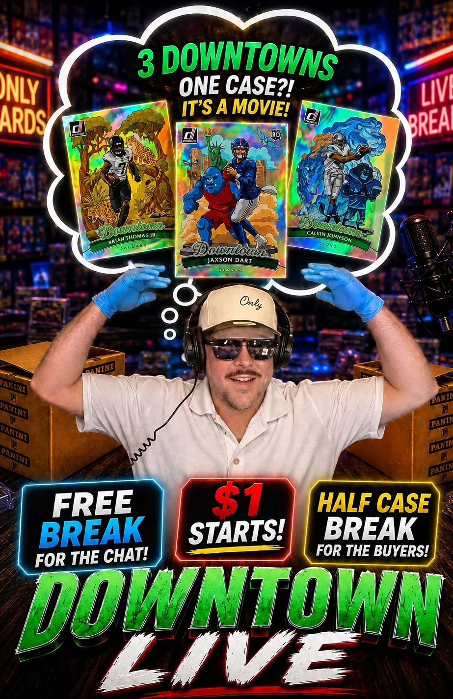 Thumbnail for live show