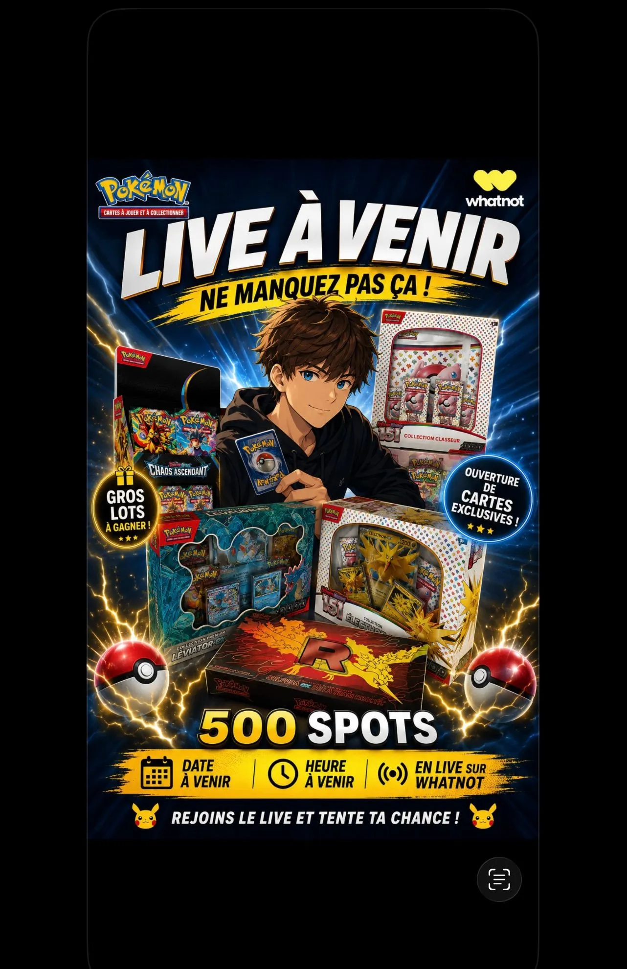 Thumbnail for live show