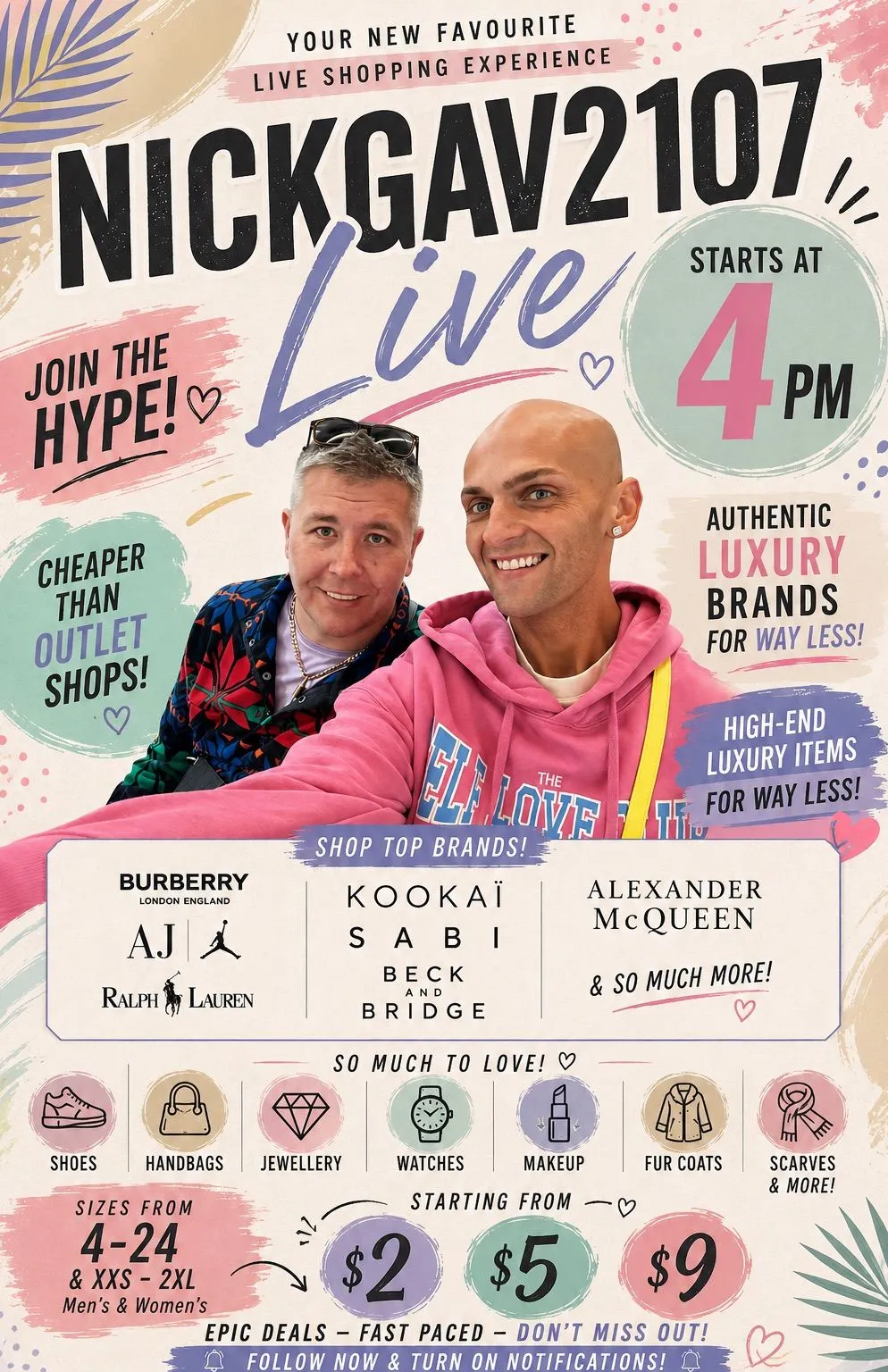 Thumbnail for live show