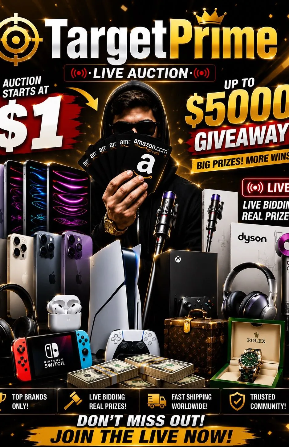 Thumbnail for live show