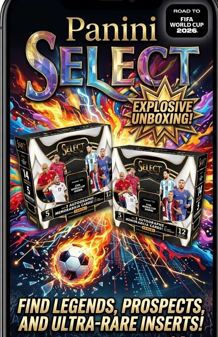 New Panini Select Road to Fifa WC, Free Cards.