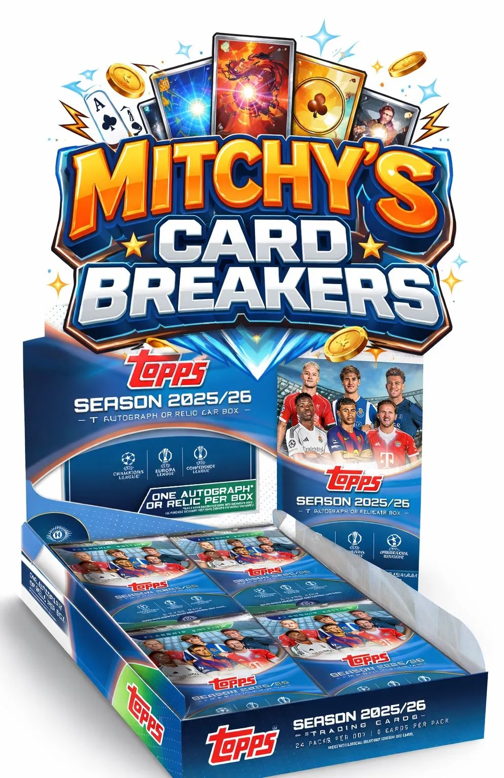 Topps Season 25/26 Club Breaks 💥 ⚽️