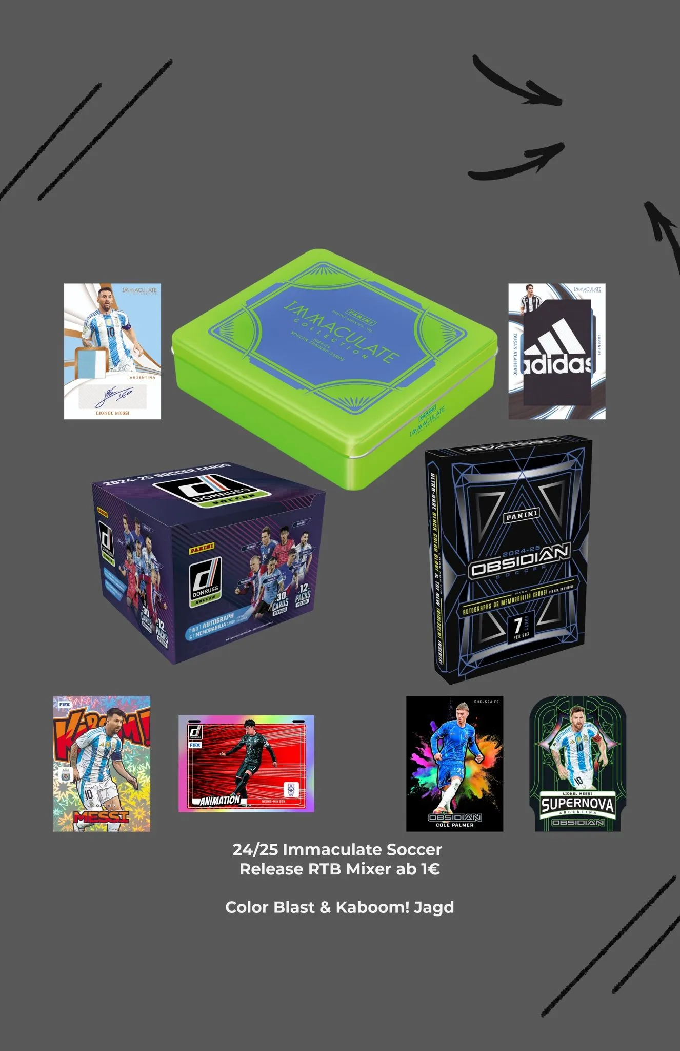 🇩🇪 🔥 IMMACULATE x OBSIDIAN x DONRUSS HOBBY 🔥