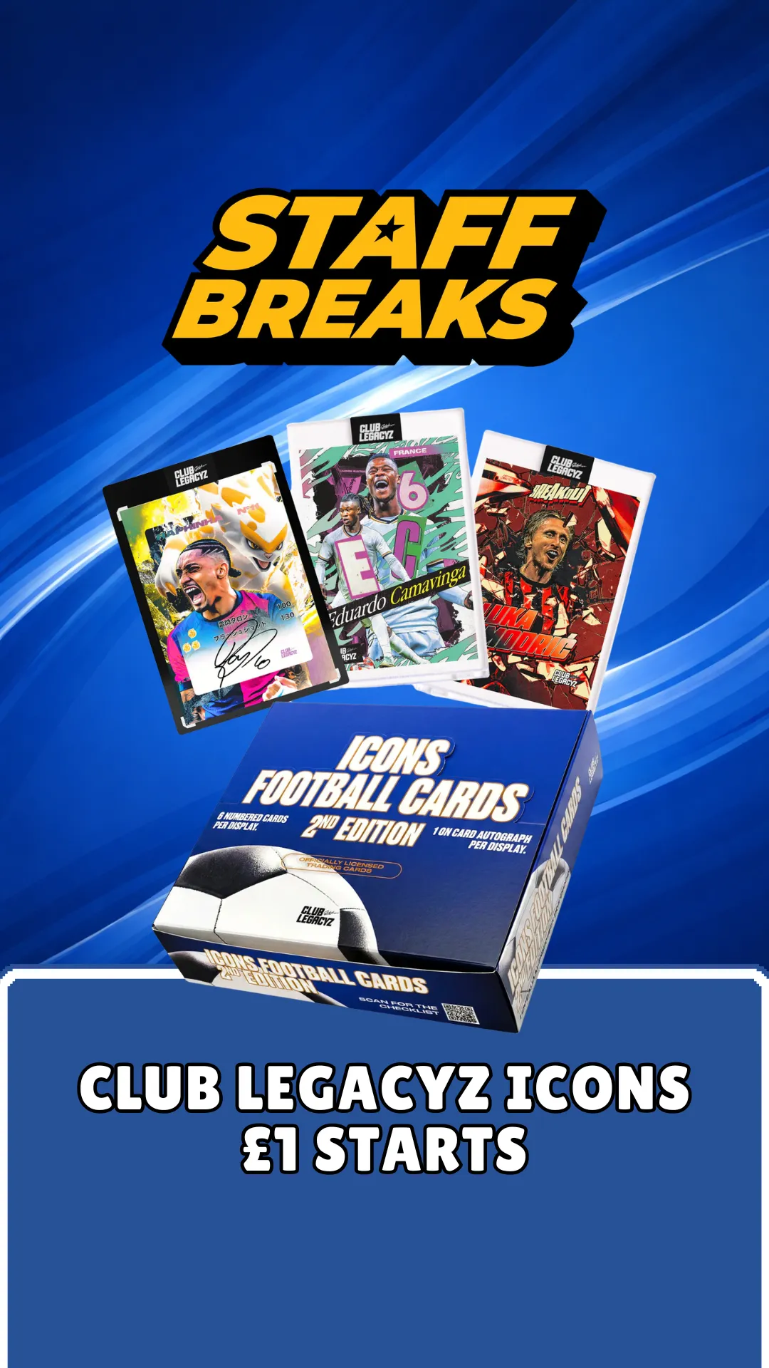 CLUB LEGACYZ ICONS 2ND EDITION - £1 STARTS