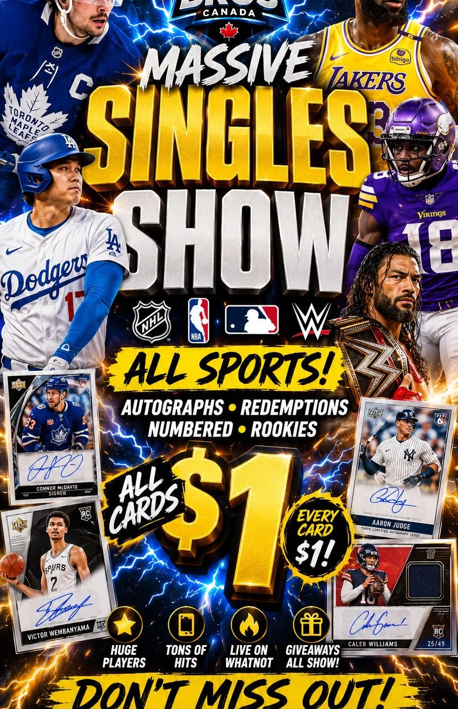 Thumbnail for live show