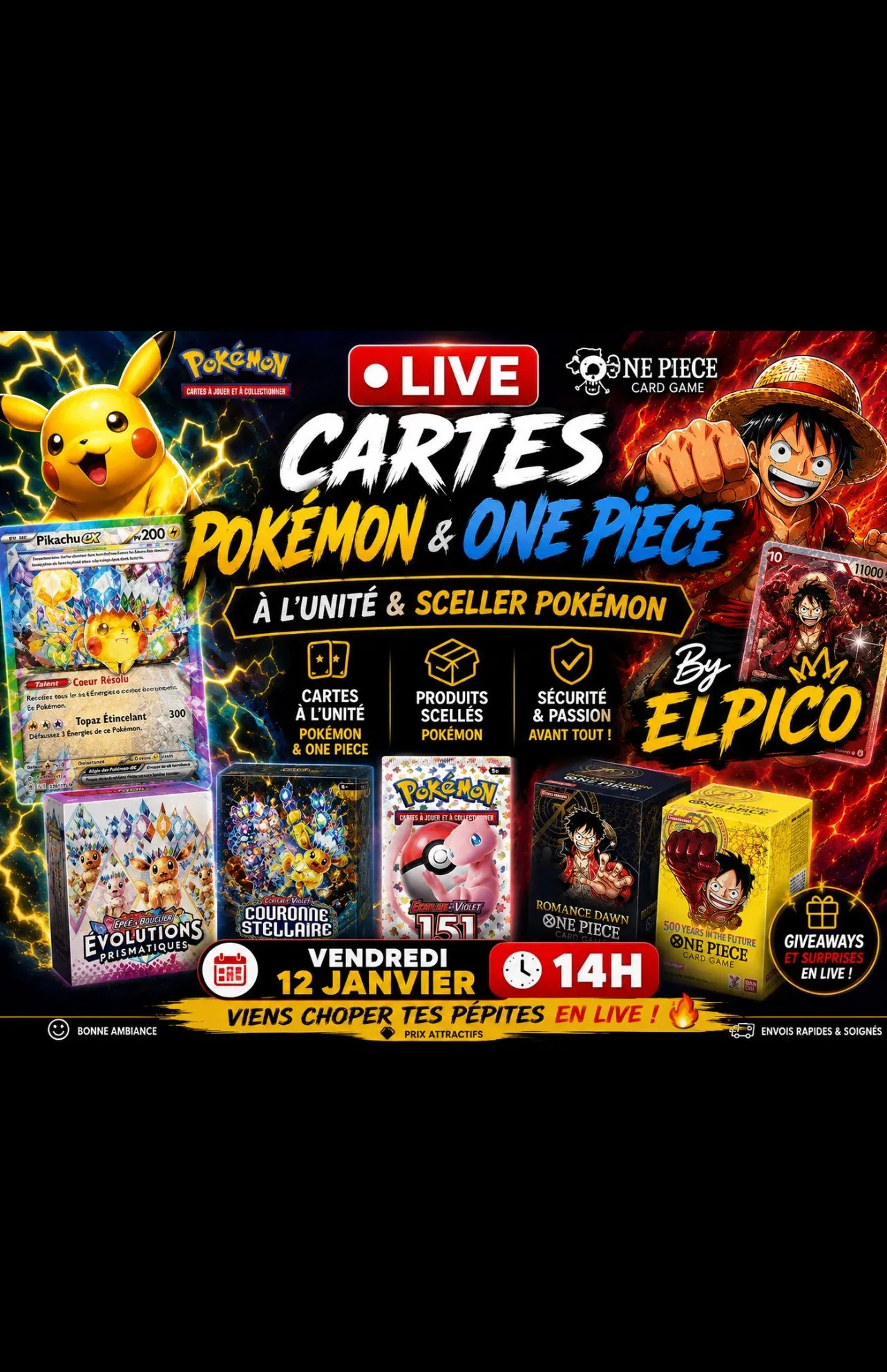 Thumbnail for live show