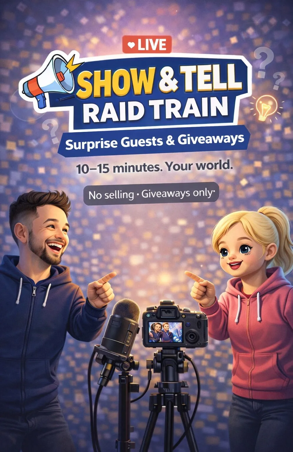 Thumbnail for live show