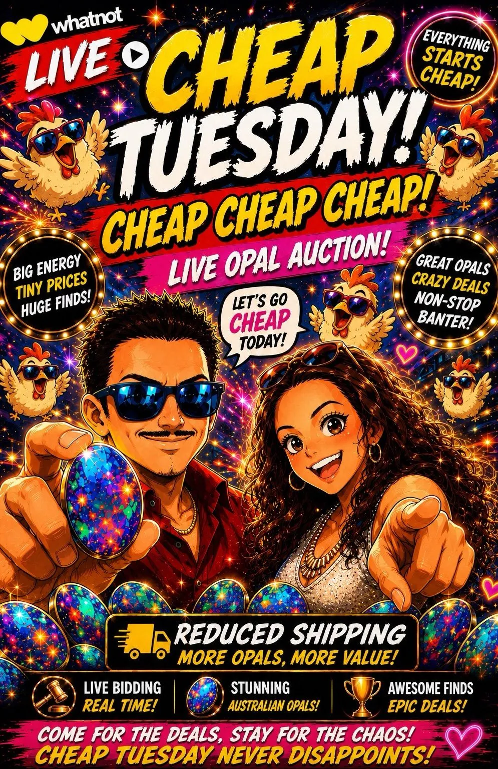 Thumbnail for live show