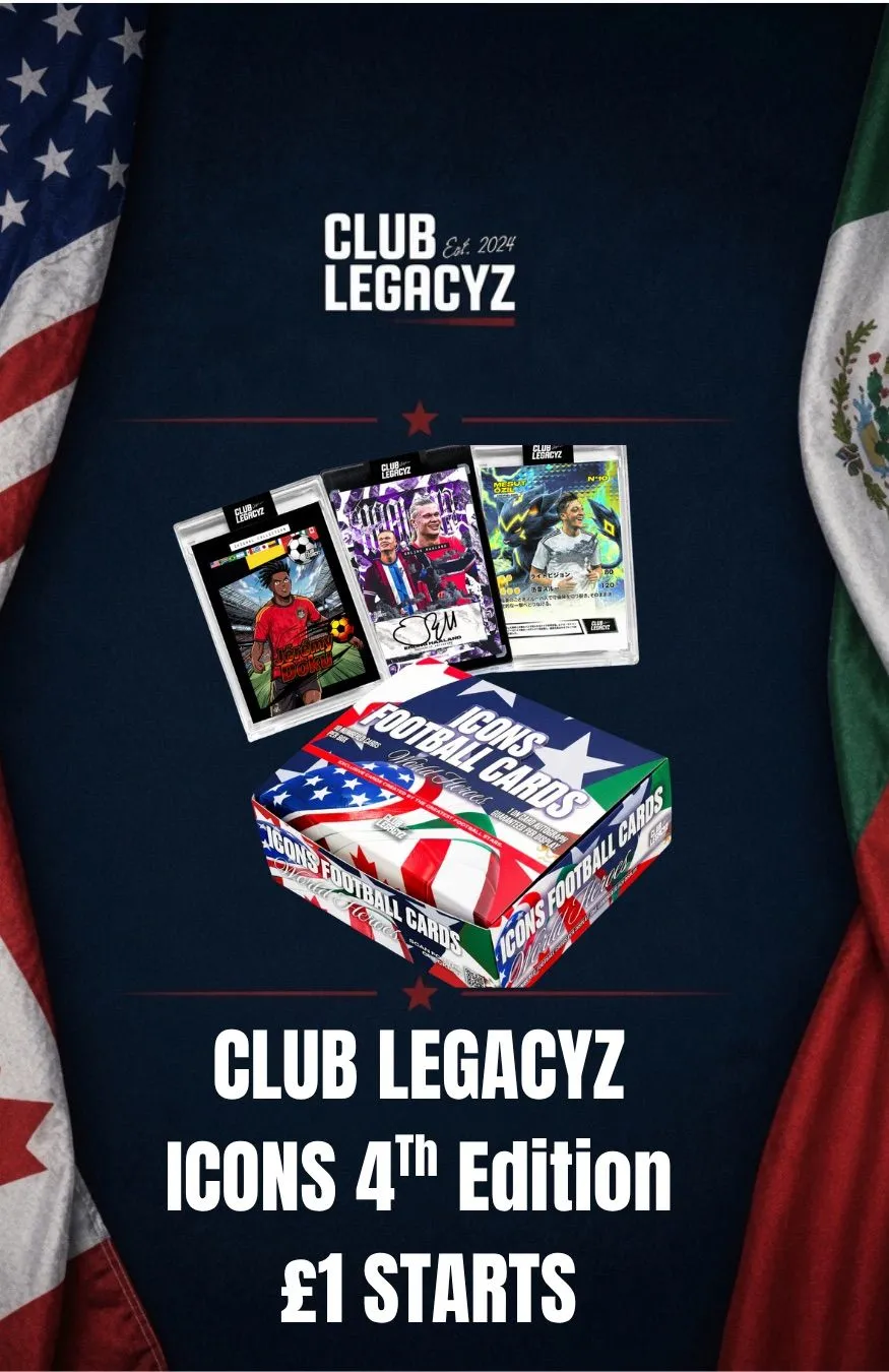 £1 STARTS CLUB LEGACYZ ICON 4TH EDITION